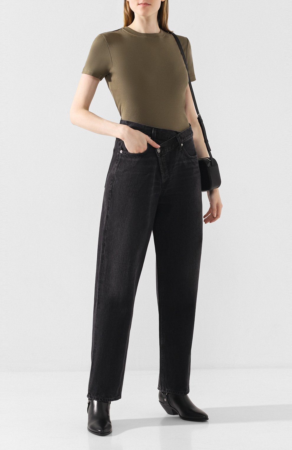 Хлопковая футболка MOUSSY, арт. 025CSN80-1060, фото 2
