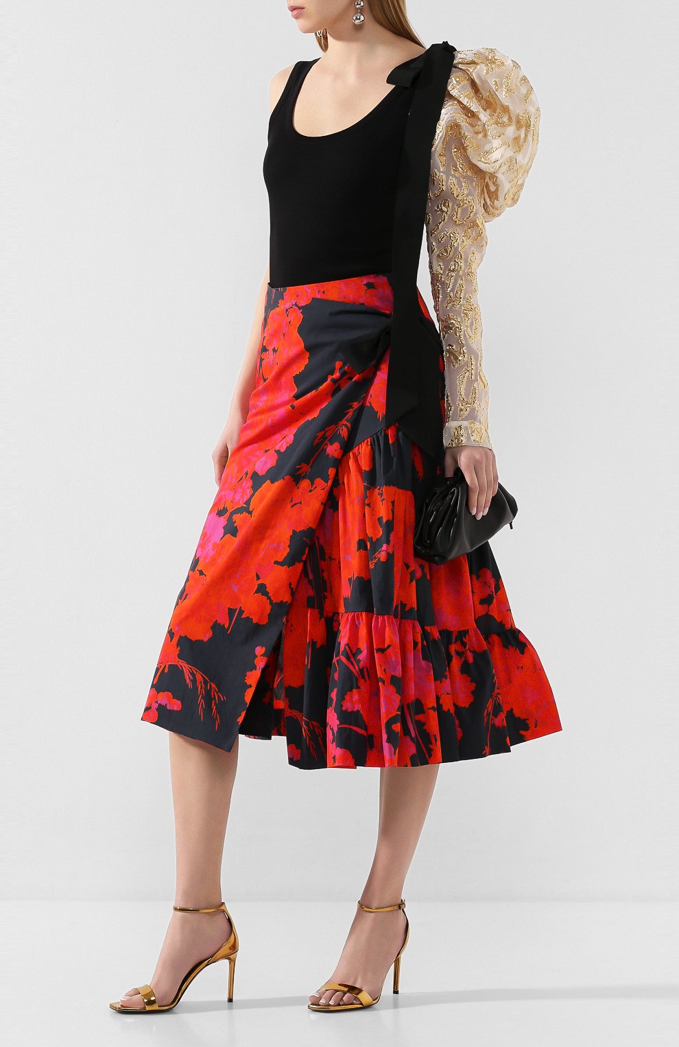 Топ DRIES VAN NOTEN черного цвета по цене 63950 руб., арт. 201-11147-9630, фото 2 Топ DRIES VAN NOTEN, арт. 201-11147-9630, фото 2