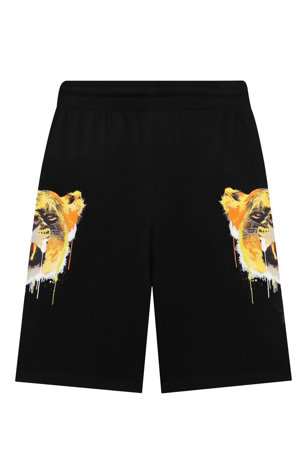 Хлопковые шорты MARCELO BURLON KIDS OF MILAN, арт. 21E/B/MB/3202/0020/8-14Y, фото 2