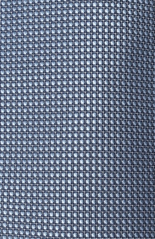 Шелковый галстук Kiton UCRVKPC05L6501 Голубой  UCRVKPC05L6501 Фото 4