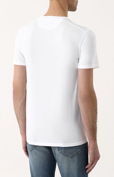 Однотонная футболка с круглым вырезом TOM FORD, арт. BP229/TFJ911, фото 4