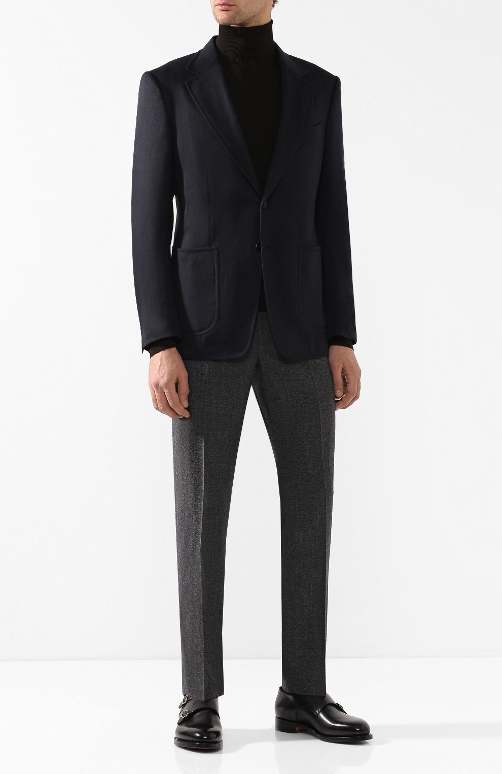 Однобортный пиджак из кашемира TOM FORD, арт. 429R07/10SP40, фото 2