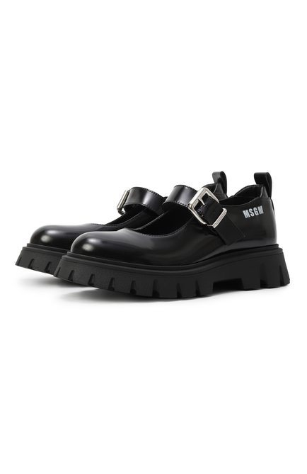 Кожаные туфли MSGM KIDS, арт. 81147/36-40