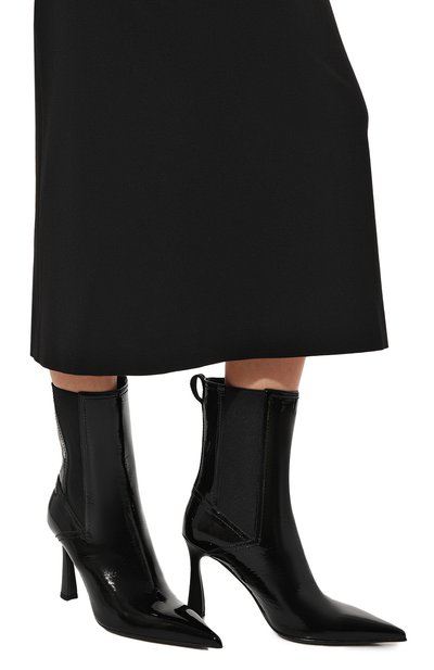 Кожаные ботильоны PREMIATA черного цвета по цене 58500 руб., арт. M6837/TWIGA, фото 3 Кожаные ботильоны PREMIATA, арт. M6837/TWIGA, фото 3