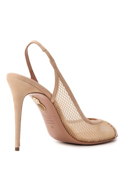 Босоножки temptation 105 AQUAZZURA, арт. TMMHIGS0/MSU, фото 5