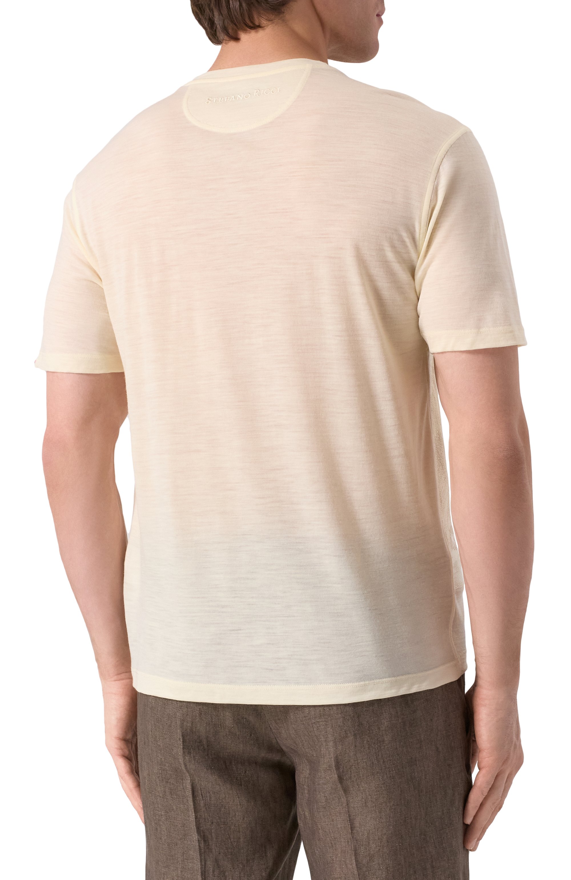 Шерстяная футболка STEFANO RICCI, арт. MNH5204440/WV, фото 4