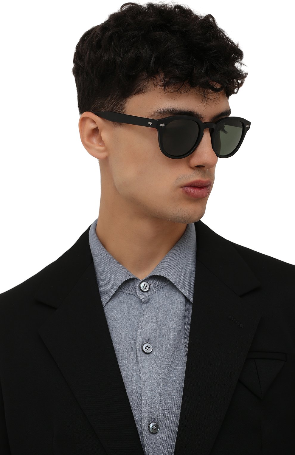 Солнцезащитные очки MOSCOT черного цвета по цене 31950 руб., арт. LEMT0SH SUN 1300-02, фото 3 Солнцезащитные очки MOSCOT, арт. LEMT0SH SUN 1300-02, фото 3