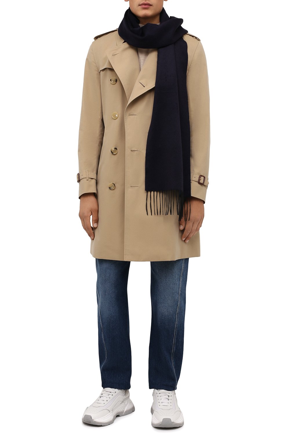 Шарф из шелка и кашемира PIACENZA CASHMERE 1733, арт. 82249/44, фото 2