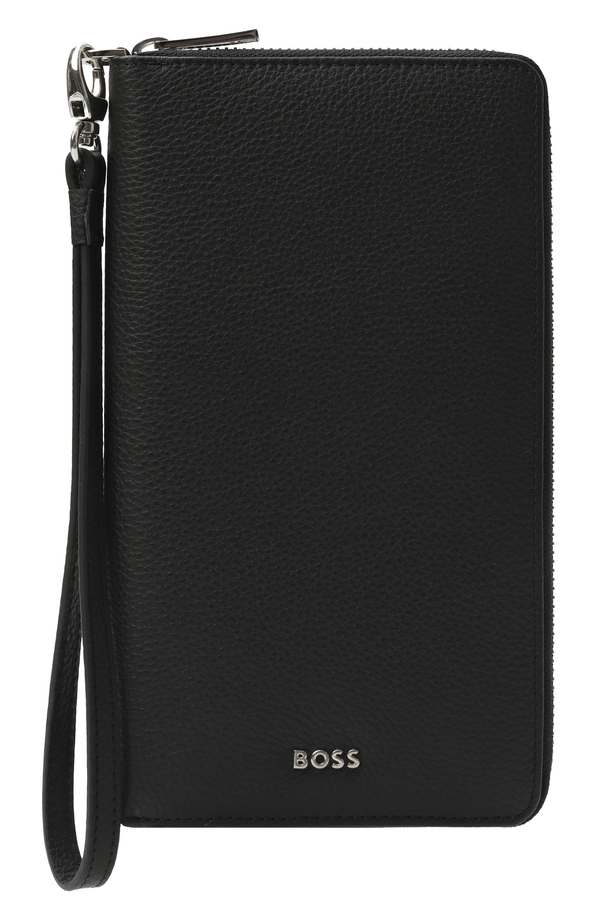 Кожаный футляр для документов BOSS черного цвета по цене 31400 руб., арт. HBMA00097M, фото 4 Кожаный футляр для документов BOSS, арт. HBMA00097M, фото 4