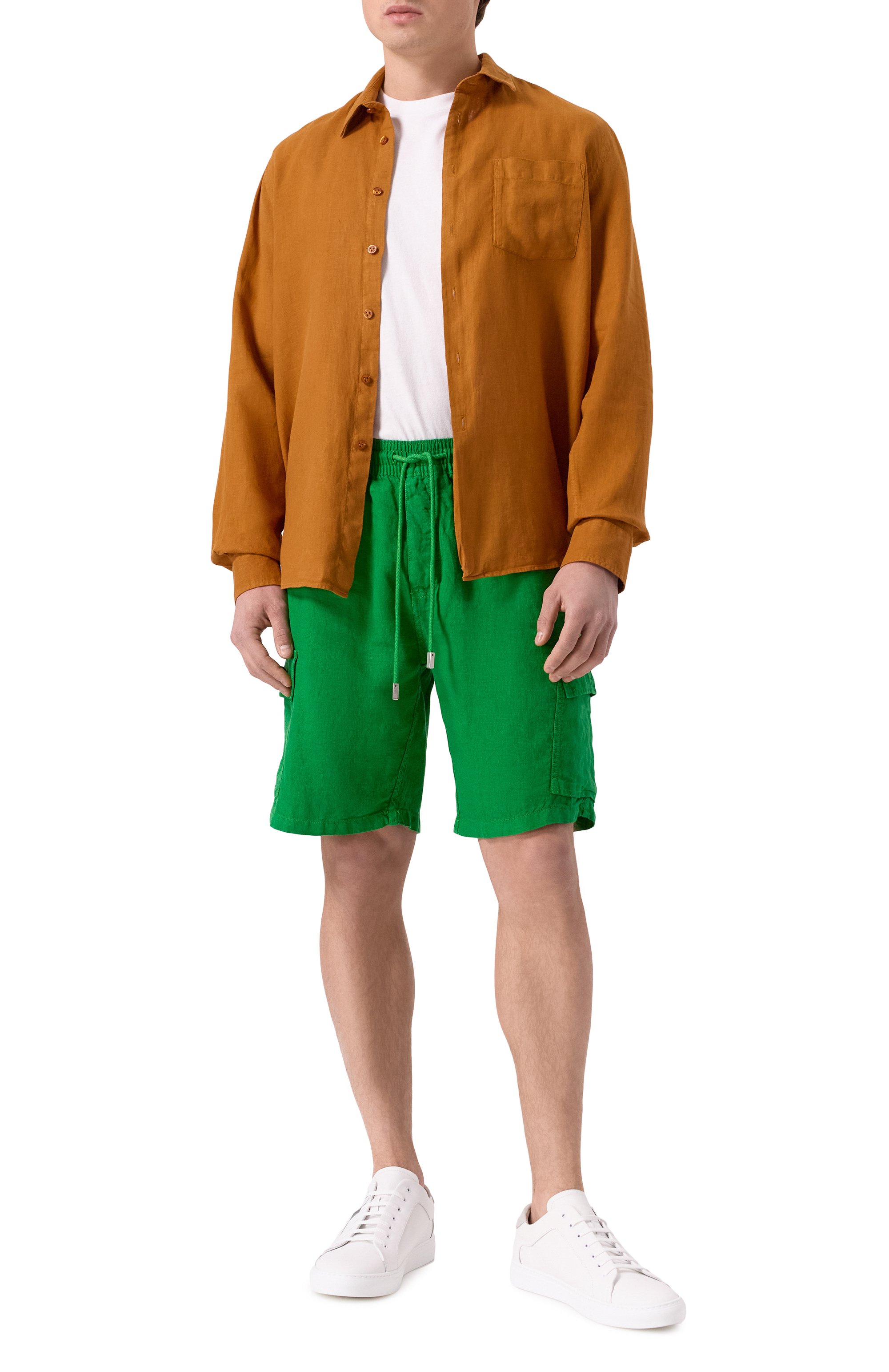 Льняная рубашка VILEBREQUIN, арт. CAR0UBIS/H9U10, фото 2