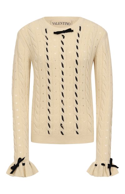 Женский шерстяной пуловер VALENTINO, арт. 7B3KC66Z/9K9