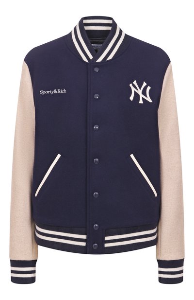 Женский шерстяной бомбер SPORTY AND RICH, арт. 0W007623633BL111