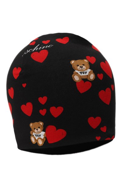 Хлопковая шапка MOSCHINO, арт. HBX010/LDBB0
