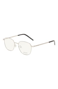Женские оправа SAINT LAURENT серебряного цвета, арт. SL 646/F 002 | Фото 1 (Региональные ограничения белый список (Axapta Mercury): Не проставлено; Нос: Не проставлено; Кросс-КТ: Оправы-унисекс; Тип очков: Оправа; Материал: Металл; Оптика Гендер: оптика-унисекс; Очки форма: Квадратные)