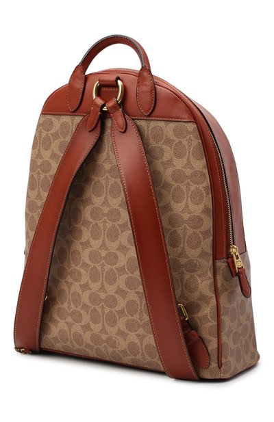 Рюкзак carrie COACH коричневого цвета по цене 54550 руб., арт. 1028, фото 4 Рюкзак carrie COACH, арт. 1028, фото 4