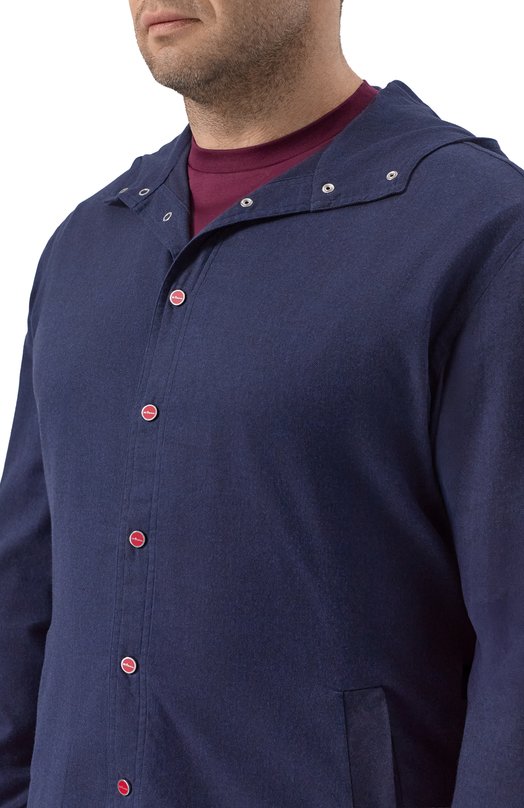 Рубашка Kiton UMCMARH0944013_ Синий  UMCMARH0944013_ Фото 5
