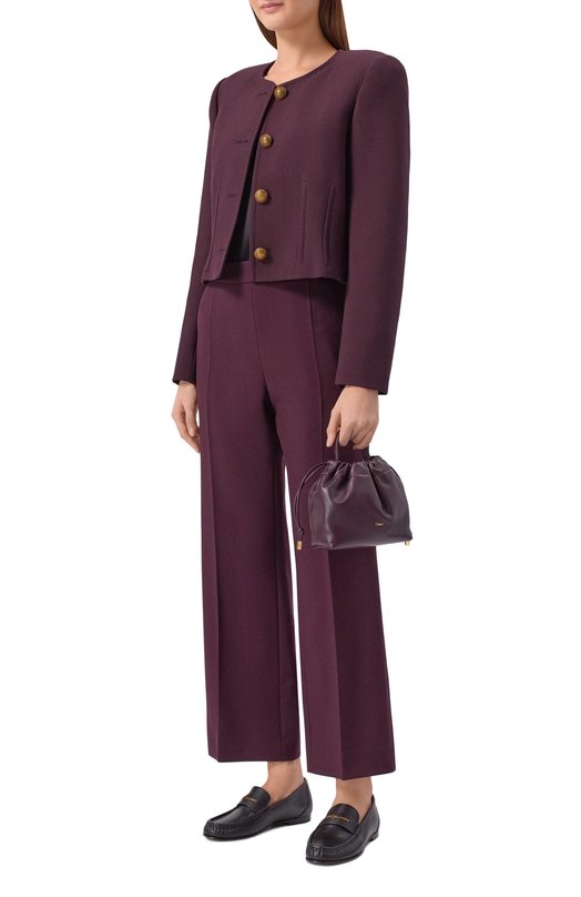 Сумка Chloé Icons mini Chloé CH26SP126R12 Бордовый  CH26SP126R12 Фото 3