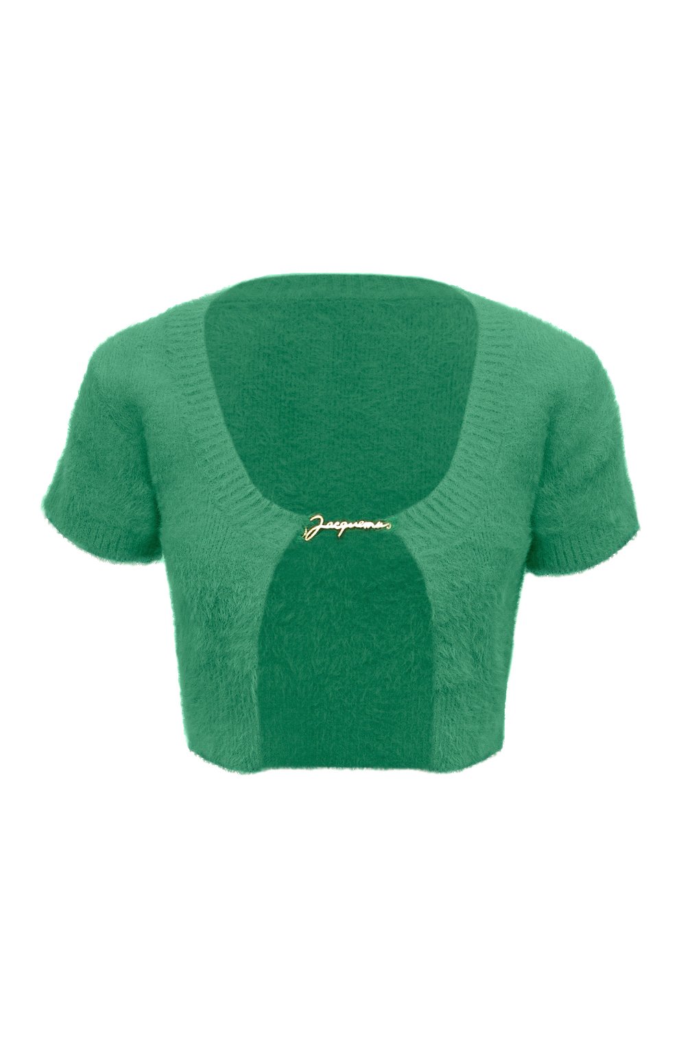 Кардиган JACQUEMUS зеленого цвета по цене 29950 руб., арт. 213KN209-2380, фото 1 Кардиган JACQUEMUS, арт. 213KN209-2380, фото 1