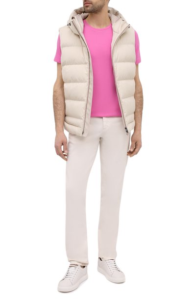 Хлопковая футболка POLO RALPH LAUREN, арт. 710671438, фото 2