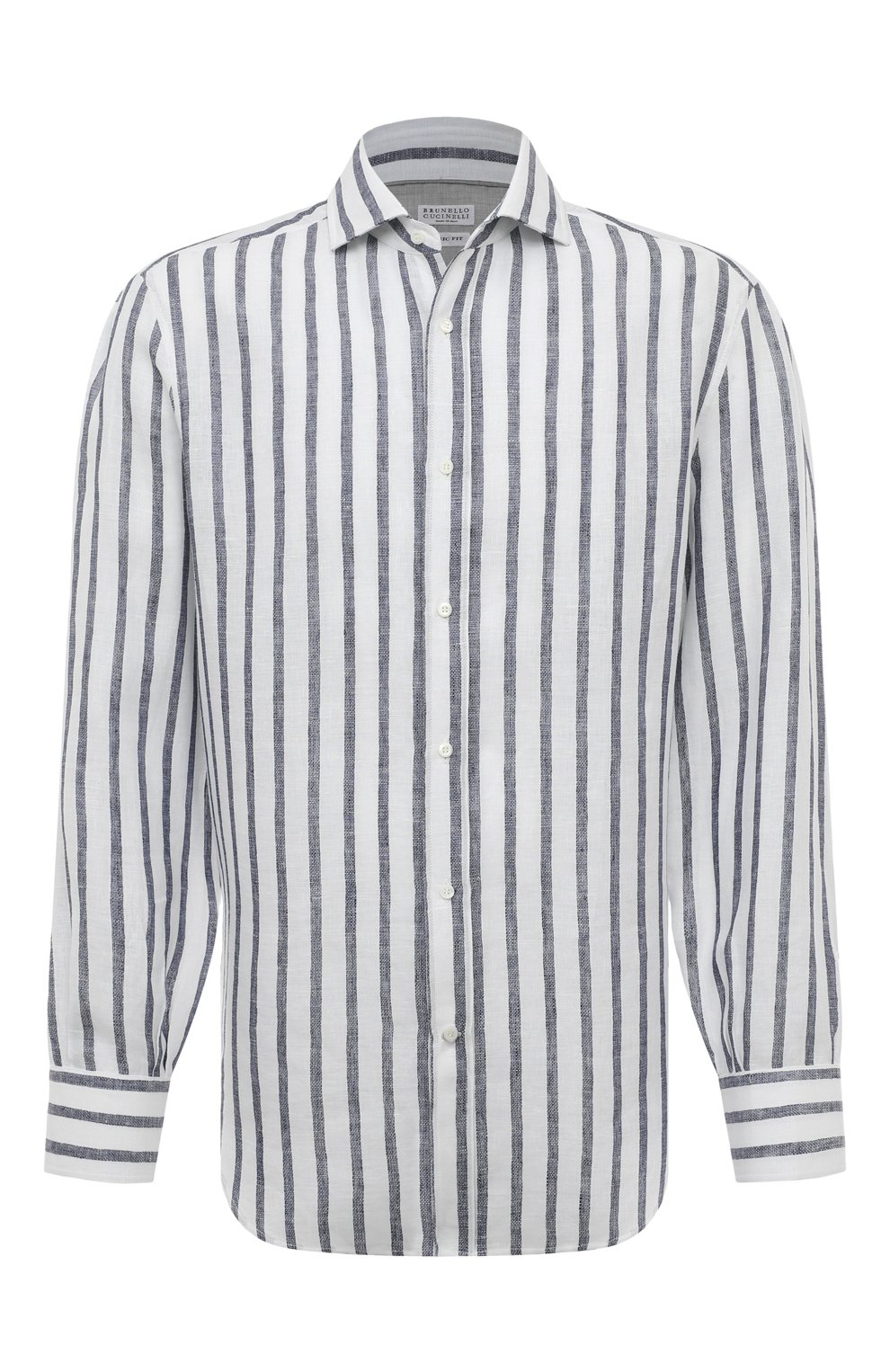 Льняная рубашка BRUNELLO CUCINELLI, арт. MM6450028, фото 1