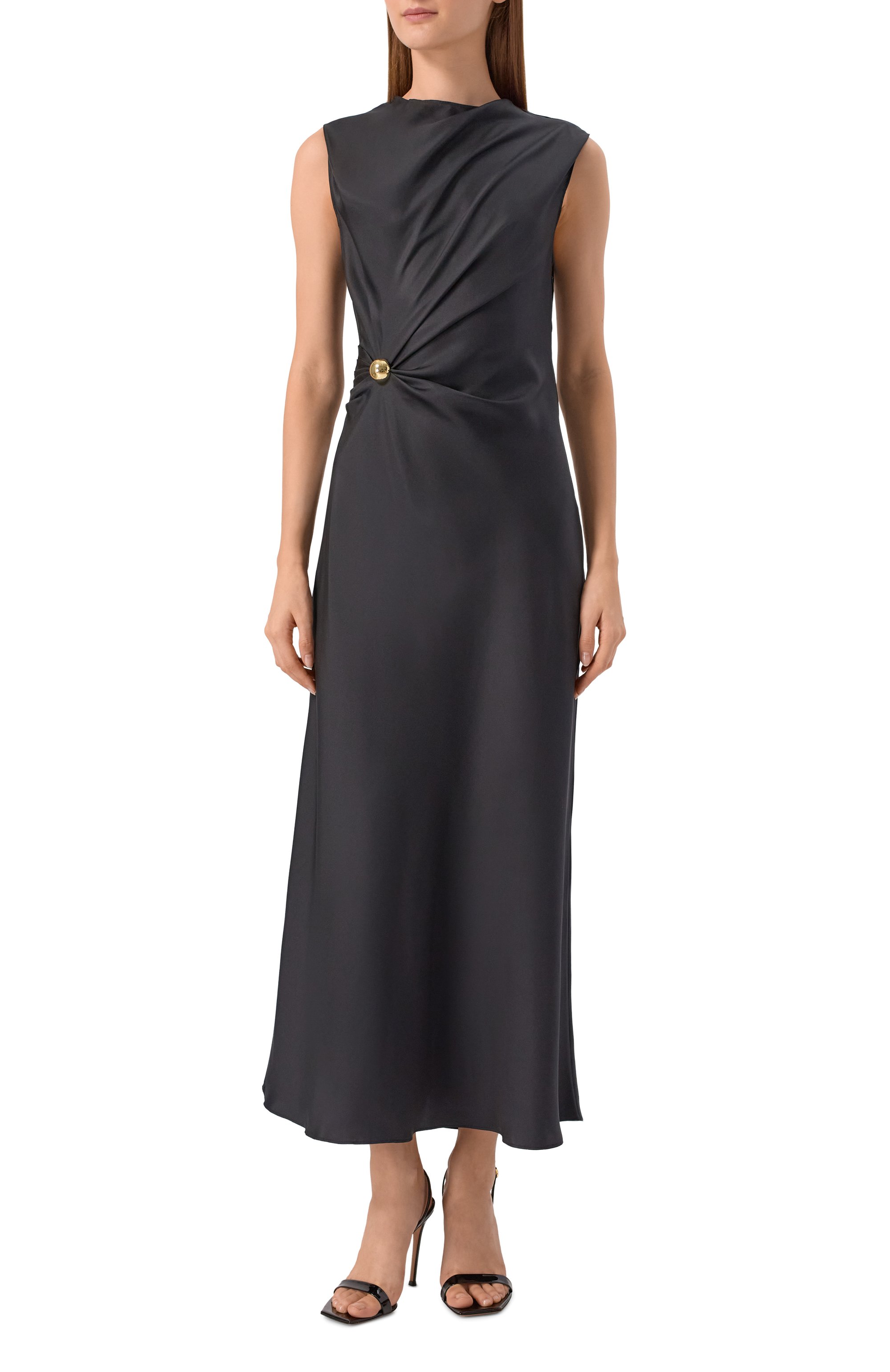 Шелковое платье LOULOU DE SAISON, арт. R0AN, фото 3