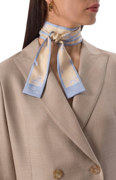Шелковый шарф-твилли ELIE SAAB, арт. SE5120SS398P24, фото 2