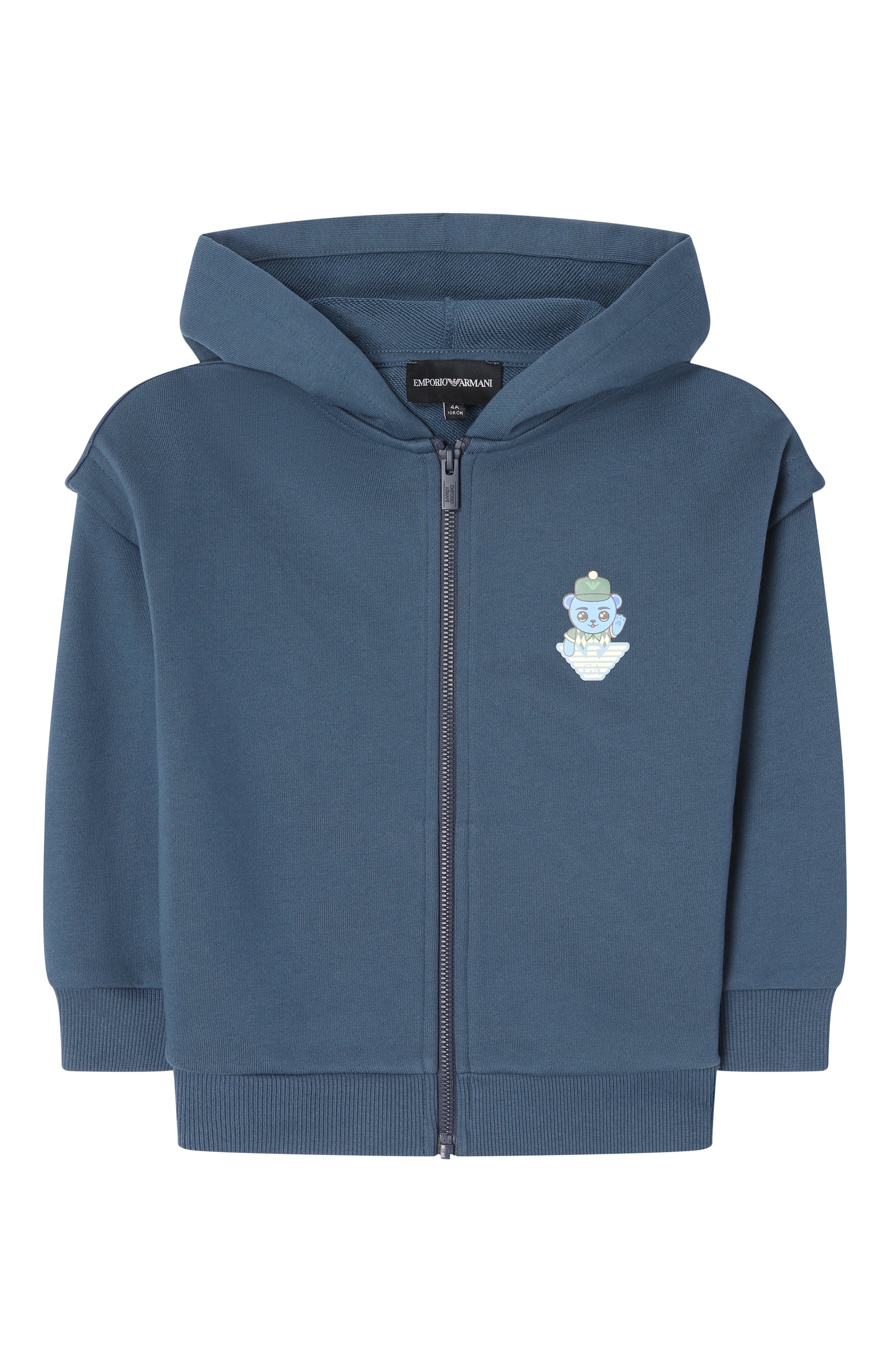 Хлопковая толстовка EMPORIO ARMANI, арт. EB000271/AF13552, фото 1