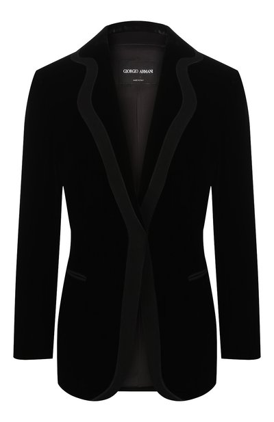 Женский жакет из смеси вискозы и шелка GIORGIO ARMANI, арт. 9WHGG0CL/T0024