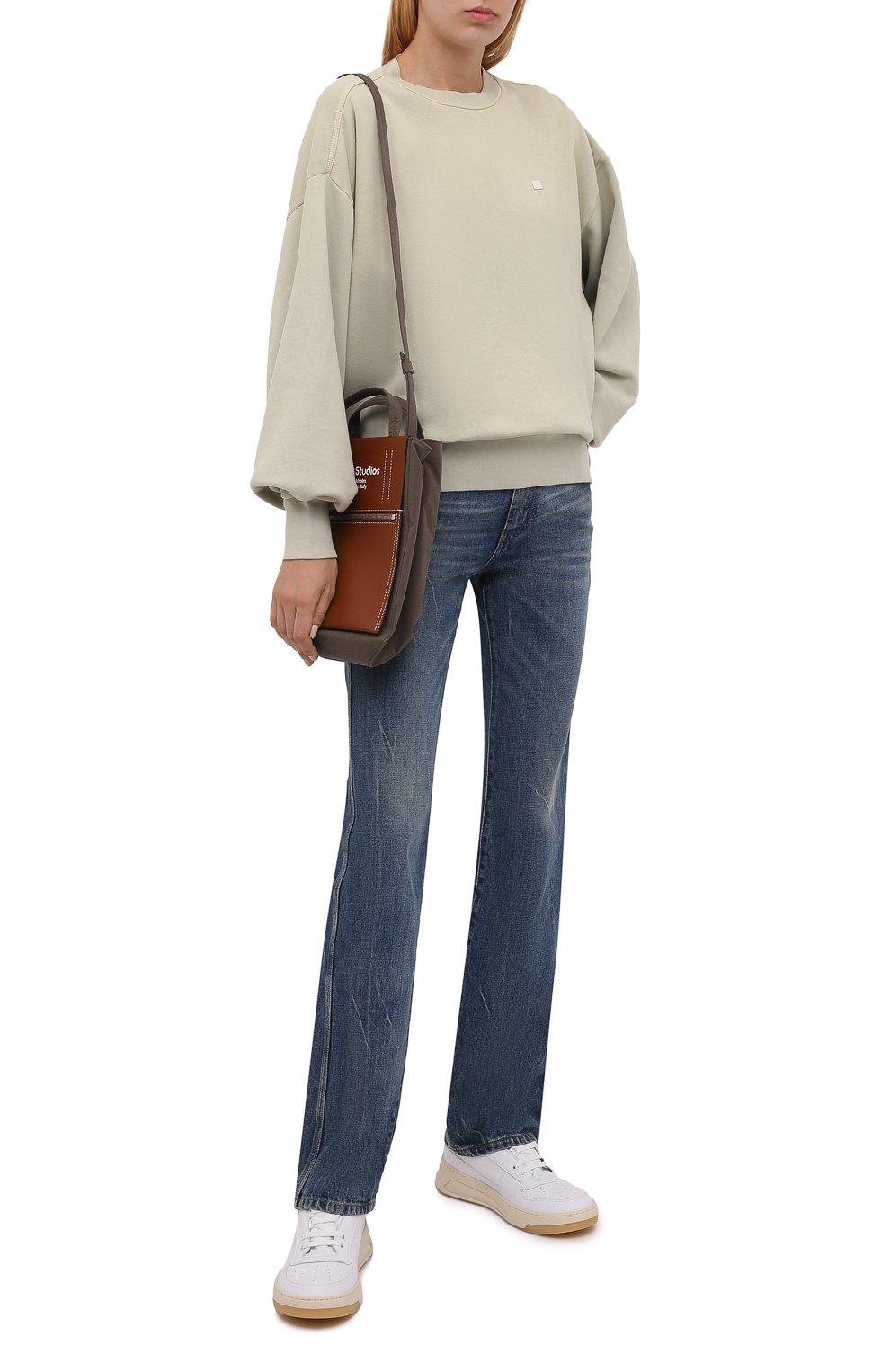 Хлопковый свитшот ACNE STUDIOS, арт. CI0081/W, фото 2