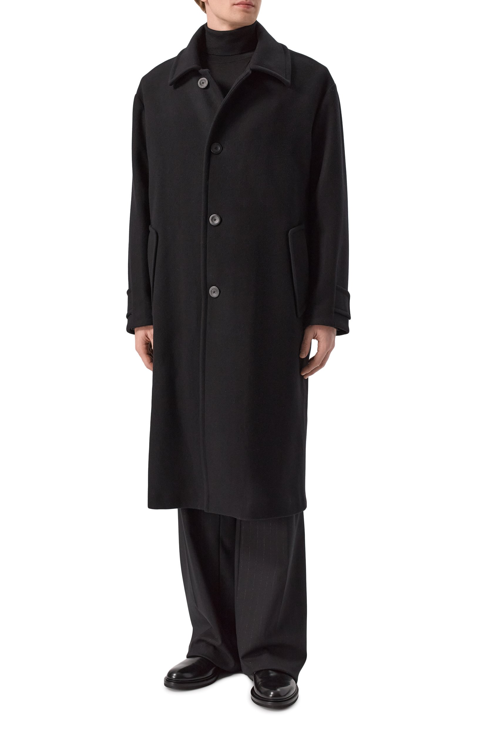Пальто из шерсти и кашемира GIORGIO ARMANI, арт. GM004047/TE16788, фото 3