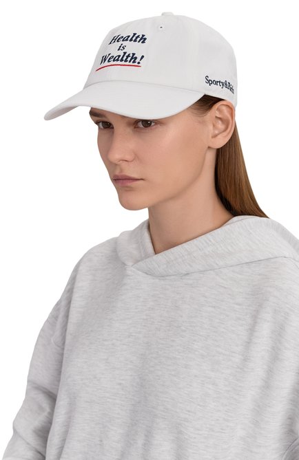Женская хлопковая бейсболка SPORTY AND RICH, арт. AC040602006WH01