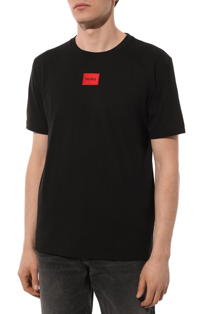 Хлопковая футболка HUGO, арт. 50447978, фото 3