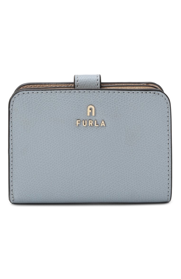 Женские кожаное портмоне FURLA голубого цвета, арт. WP00315/ARE000 | Фото 1 (Нос: Не проставлено; Материал: Натуральная кожа)