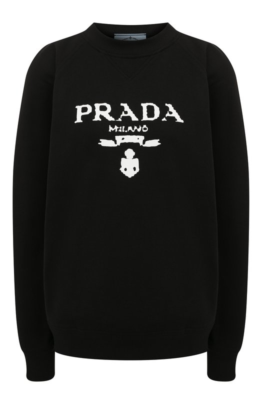 фото Хлопковый свитшот prada