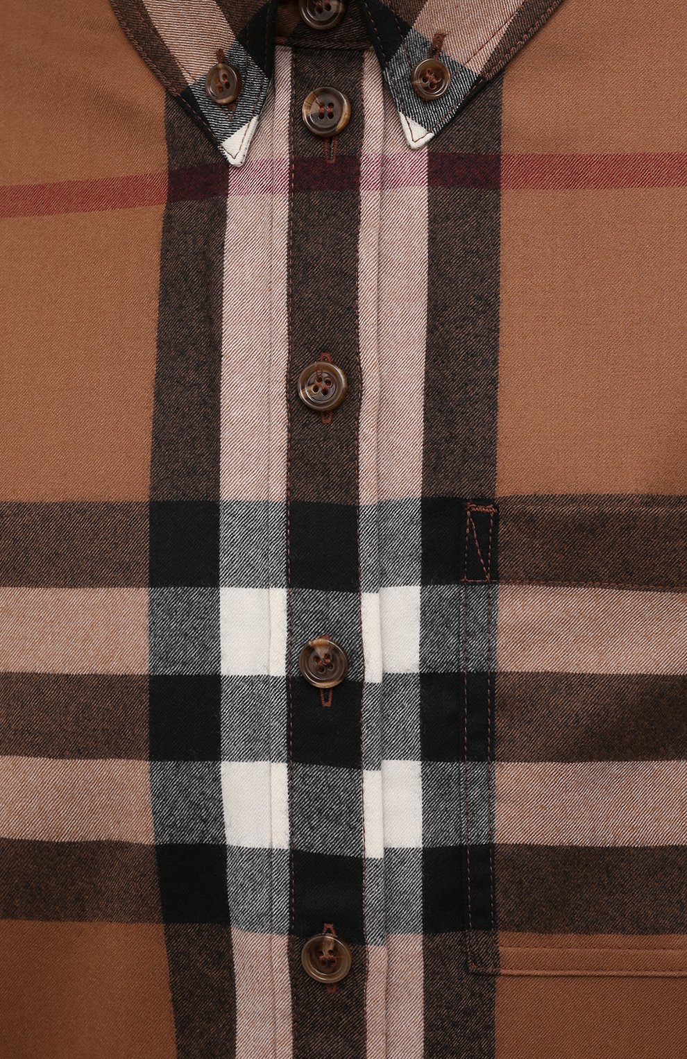 Шерстяная рубашка BURBERRY, арт. 8046715, фото 5