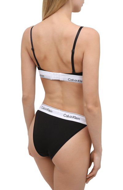 Трусы-слипы CALVIN KLEIN черного цвета по цене 3245 руб., арт. QF4977A, фото 3 Трусы-слипы CALVIN KLEIN, арт. QF4977A, фото 3