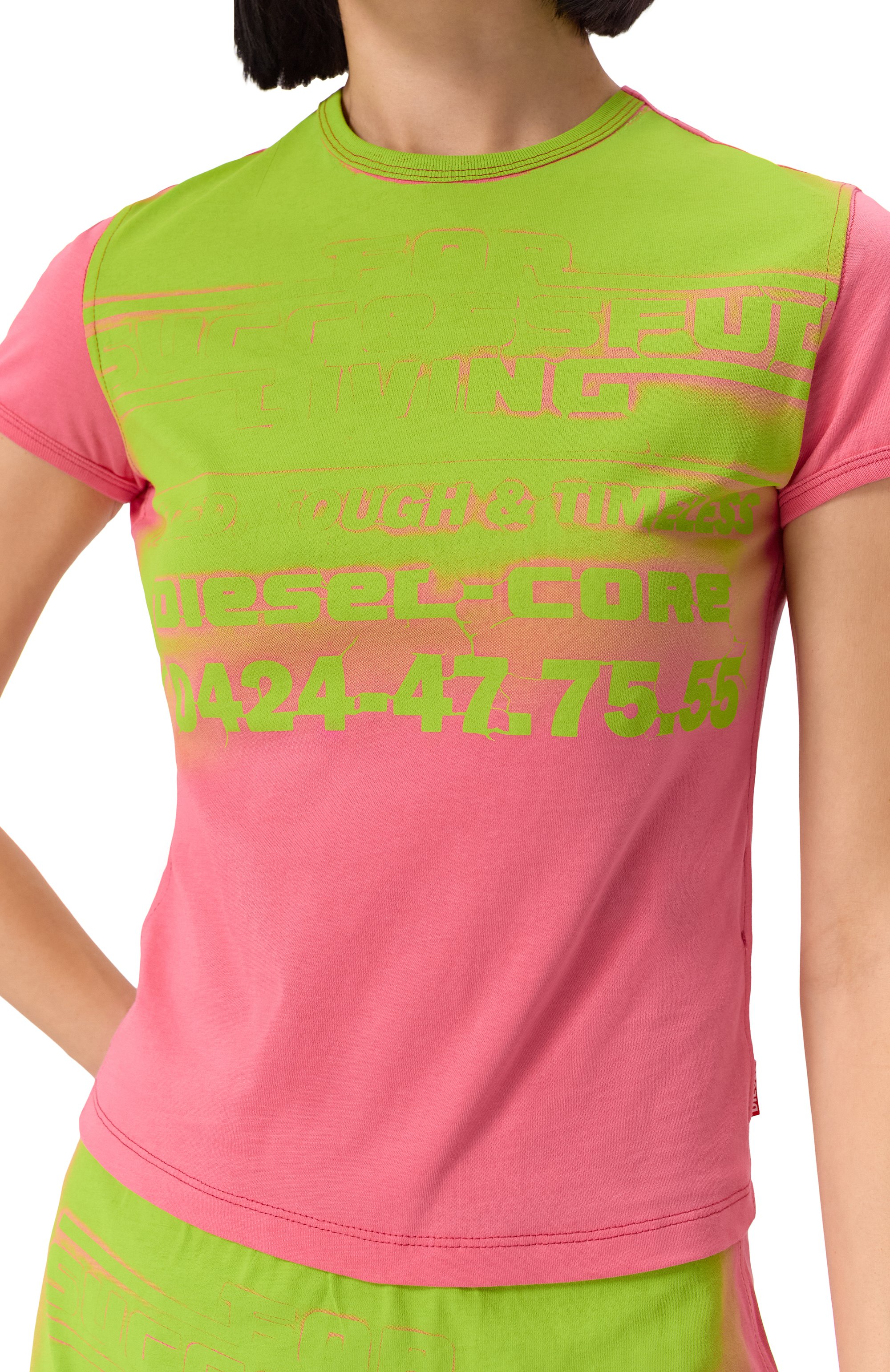 Хлопковая футболка DIESEL, арт. A17611/0AGRI, фото 5