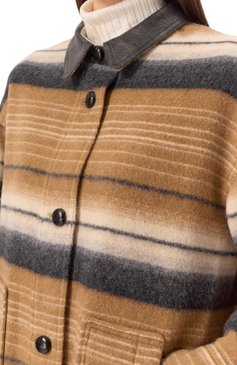 Шерстяная куртка ISABEL MARANT ETOILE, арт. 25PMA0367FA/C1D02E, фото 5