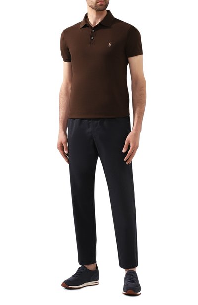 Хлопковое поло POLO RALPH LAUREN, арт. 710541705, фото 2