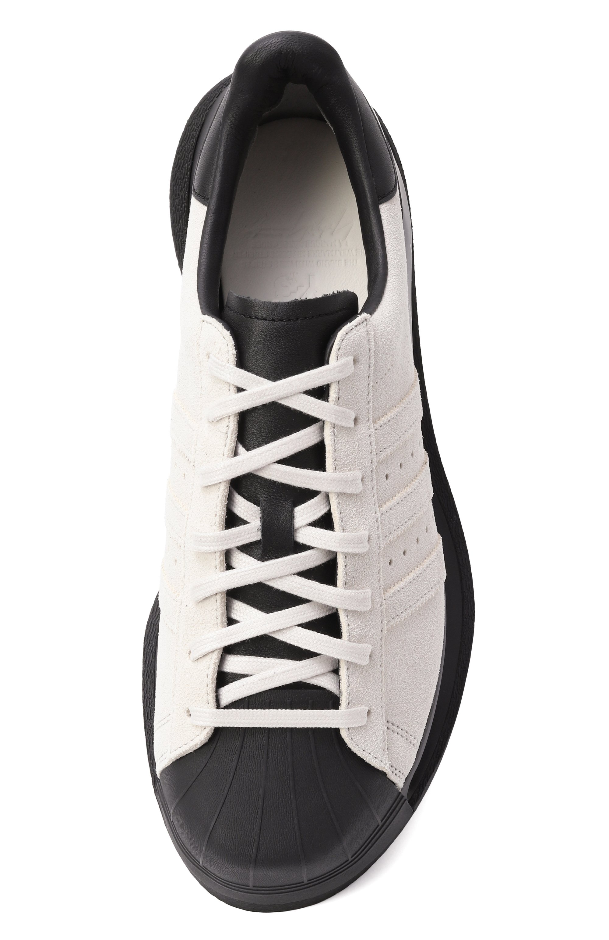 Замшевые кеды gendo superstar Y-3, арт. JQ2452, фото 6