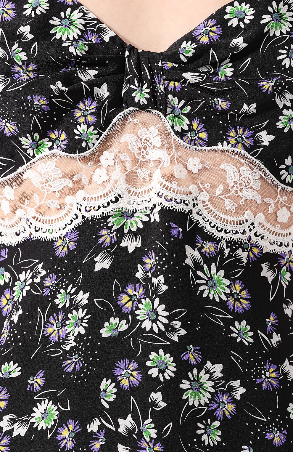 Шелковое платье MIU MIU, арт. MF3597-1WBC-F0002, фото 5