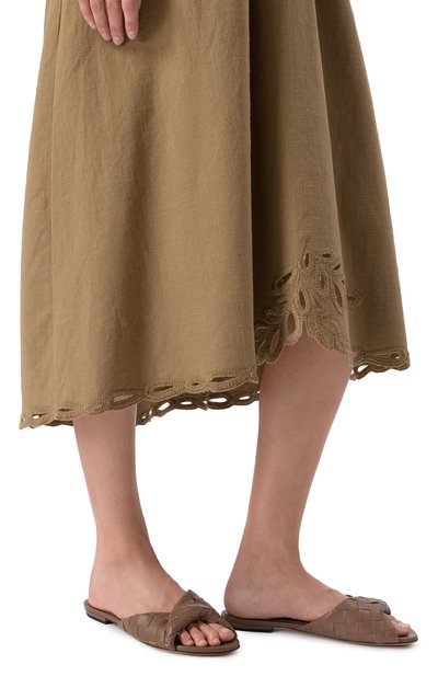 Кожаные шлепанцы blink BOTTEGA VENETA, арт. 806918/V2ED0, фото 3