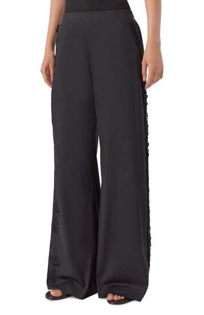 Хлопковые брюки ERMANNO SCERVINO, арт. D484P307QDV, фото 3