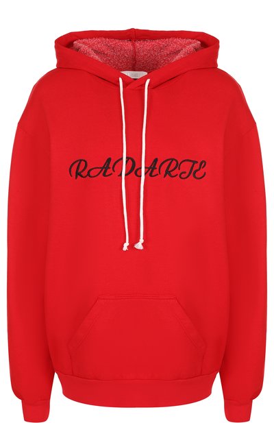 Однотонная толстовка с логотипом бренда RODARTE, арт. E104, фото 1