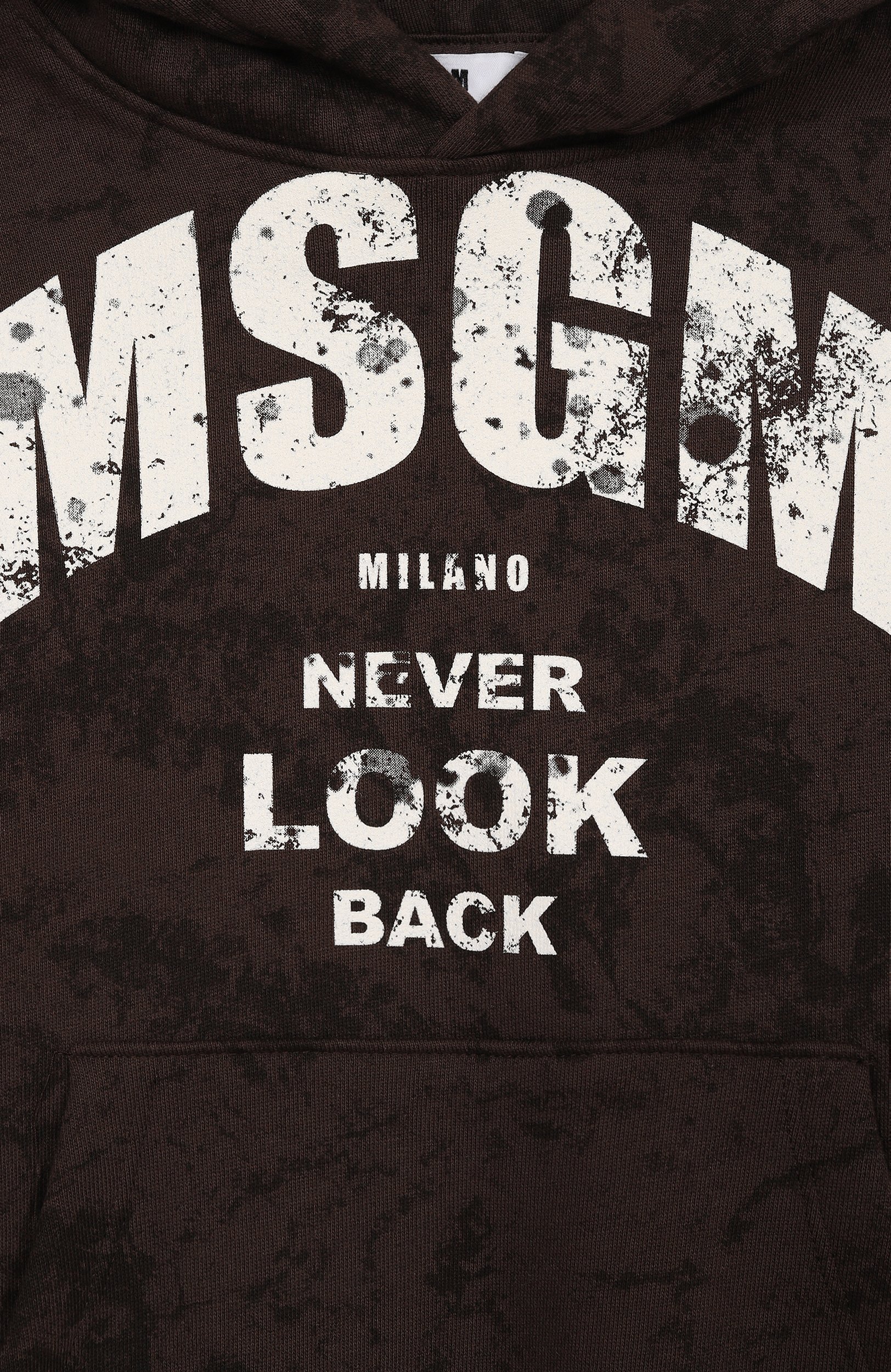 Хлопковое худи MSGM KIDS, арт. F6MSJBHS318, фото 3