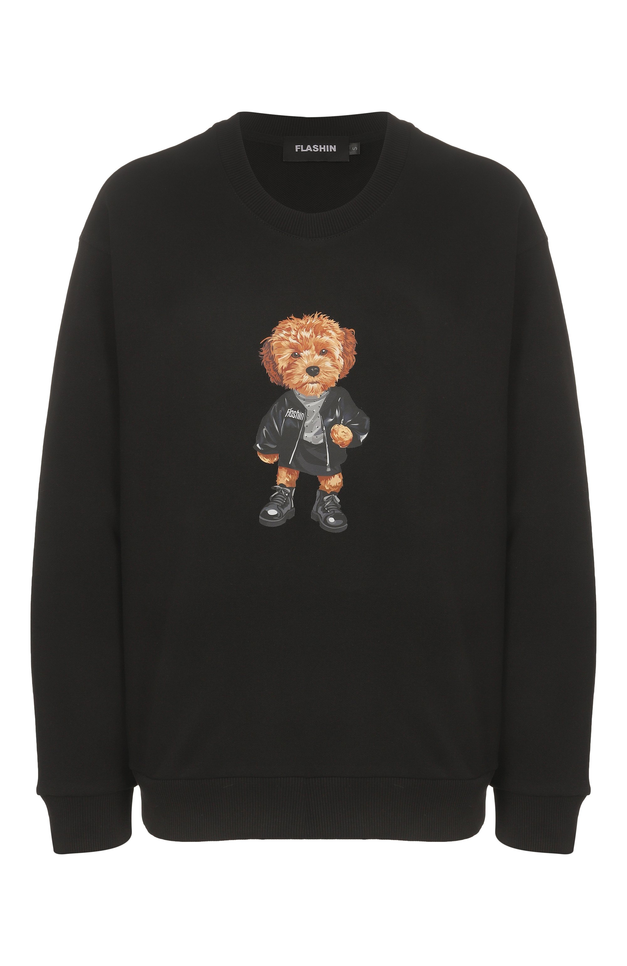 Хлопковый свитшот FLASHIN, арт. FS25SDOM, фото 1