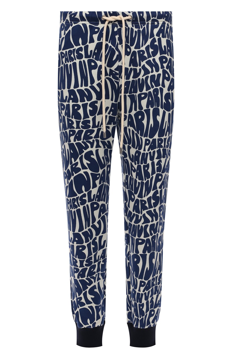 Хлопковые джоггеры LANVIN, арт. RM-TR0041-J064-A21, фото 1