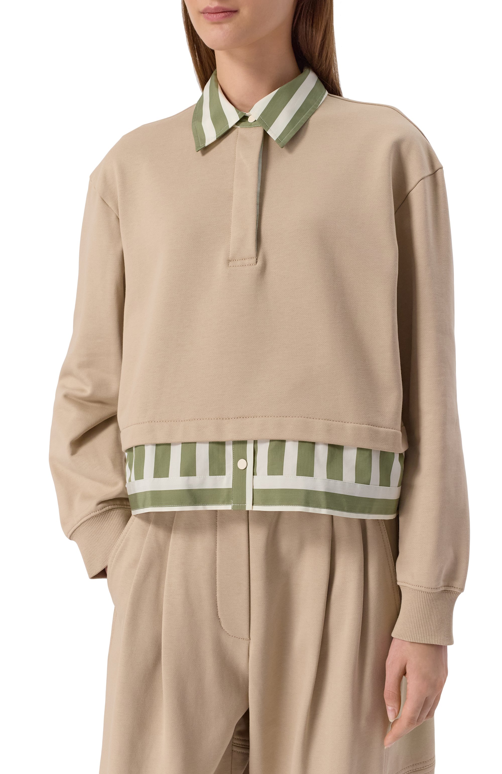 Хлопковое поло 3.1 PHILLIP LIM, арт. P251-10324UFT, фото 3