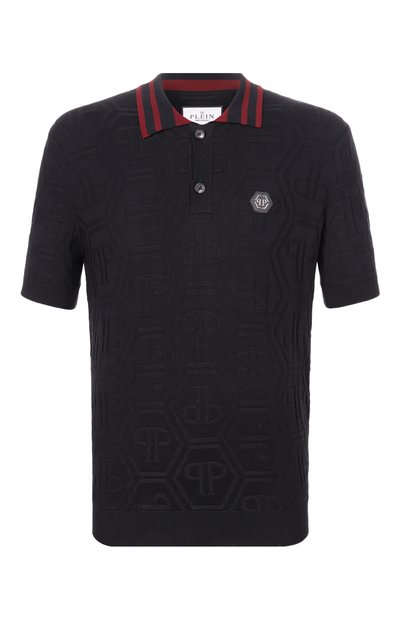 Мужская хлопковое поло PHILIPP PLEIN, арт. SAFC MKK0322 PKN002N