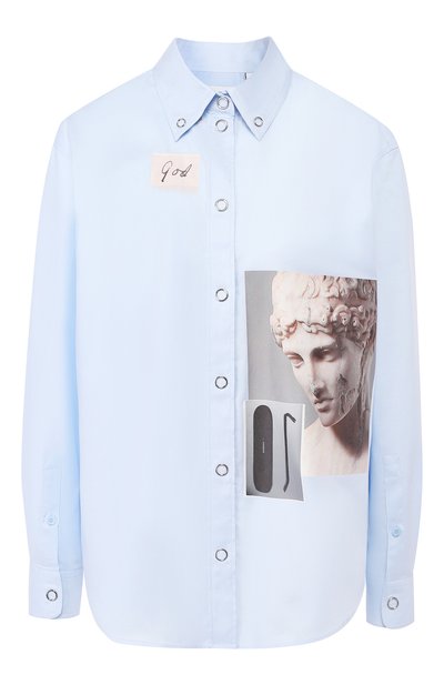 Женская хлопковая рубашка BURBERRY, арт. 4548958